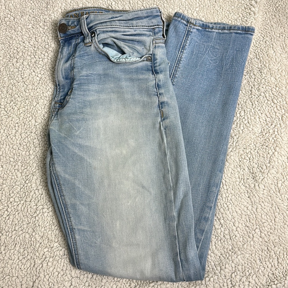 American Eagle Outfitters Active Flex Slim Fit Jeans 29x30, please READ!